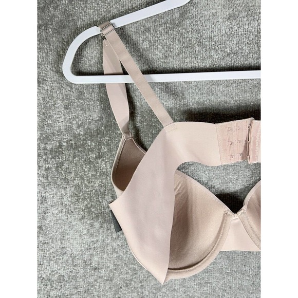 Vince Camuto Lightly Padded Adjustable Strap Underwire Bra Womens 38C Beige Nude - Picture 8 of 8